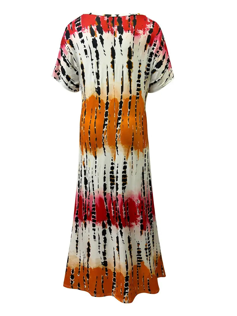 Tie-Dye Chic Dress