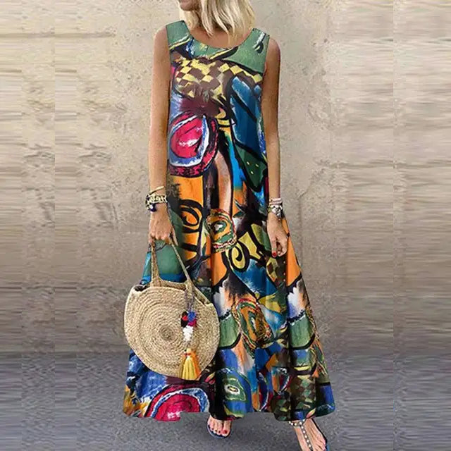 Sunny Chic Dress with Pocket