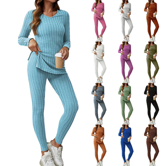 Cozy Ribbed Knit Set