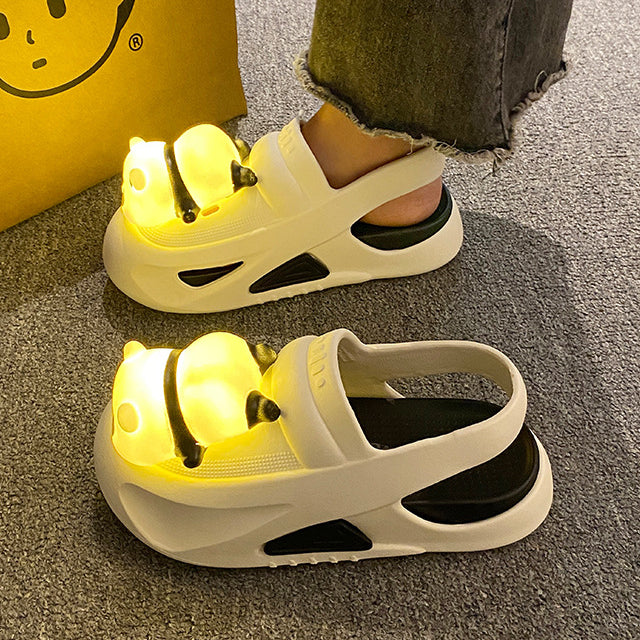 Panda Light Slippers