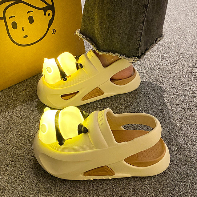 Panda Light Slippers