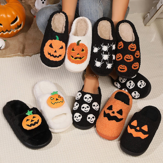 Comfy Halloween Slippers