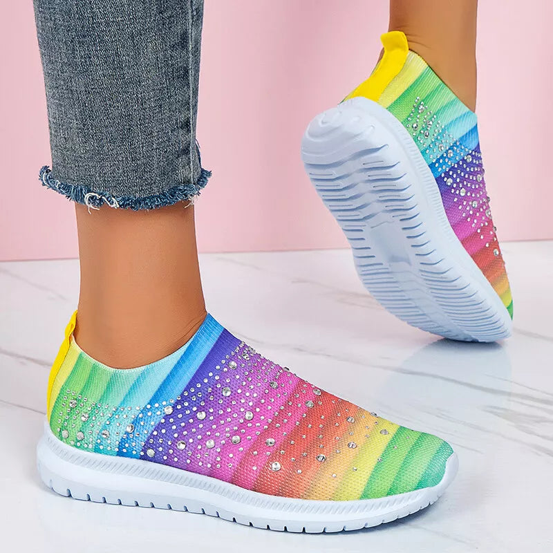 Sparkle Knit Sneakers