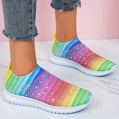 Sparkle Knit Sneakers