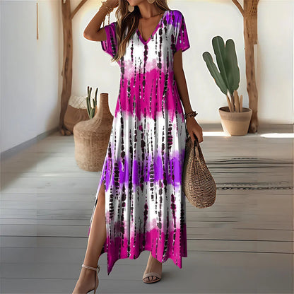 Tie-Dye Chic Dress