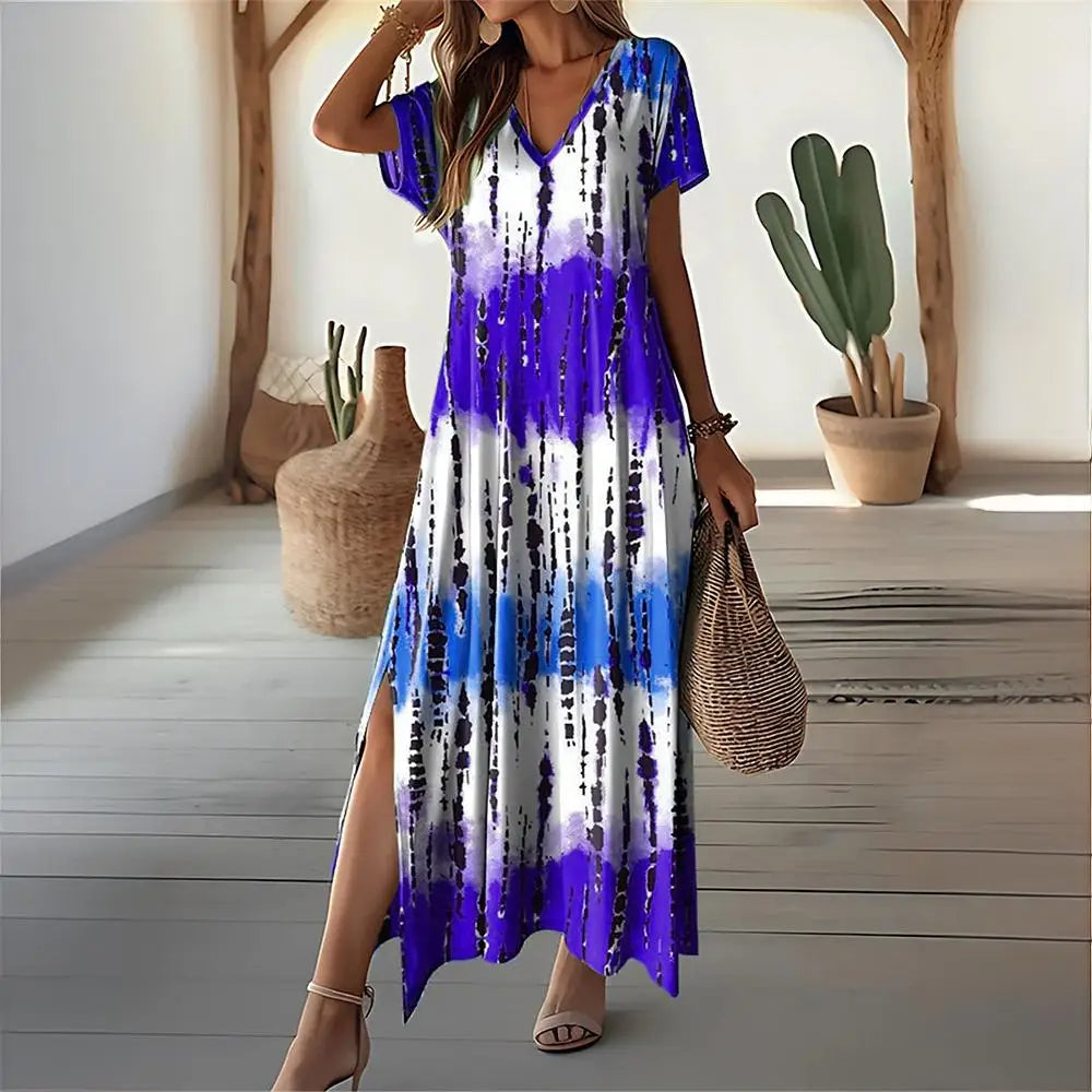 Tie-Dye Chic Dress